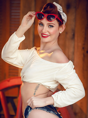 Lacy Lennon is a Perfect Pinup as Cherry of the Month